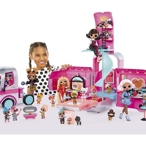 ماشین 4 در 1 LOL Surprise سری OMG مدل Glamper Fashion Camper